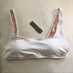 NWT JCrew Scoopneck Bikini Top